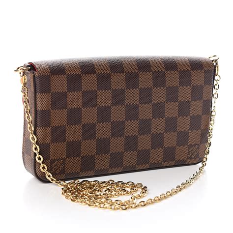 lv pochette felicie damier|louis vuitton pochette damier ebene.